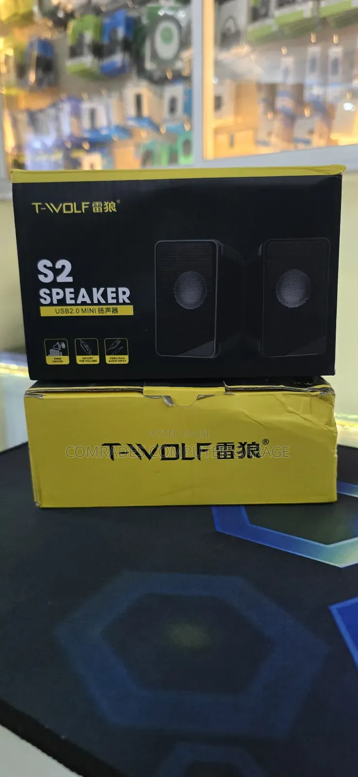 T-Wolf S2 External Desktop Speakers.