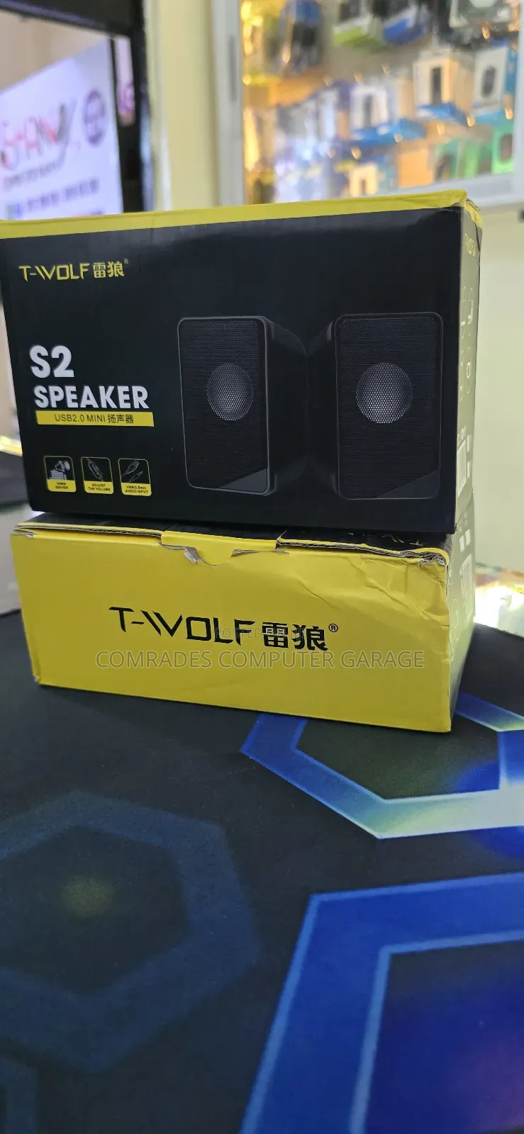 T-Wolf S2 External Desktop Speakers.