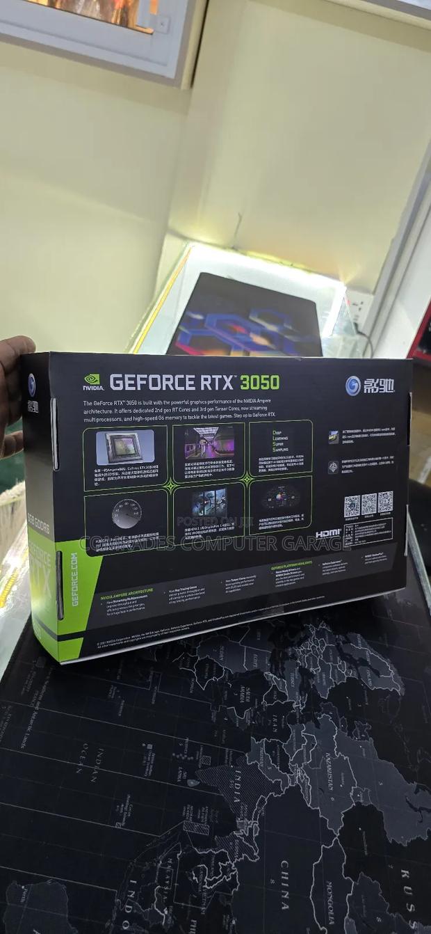 Nvidia Geforce RTX 3050 6gb Video Graphic Card - thumbnail 4