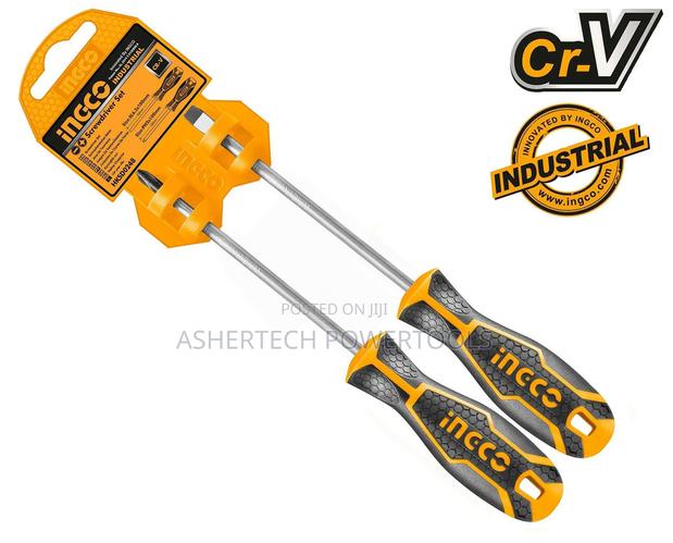 Ingco Hksd0248 2 PCS Screwdriver Set - main view