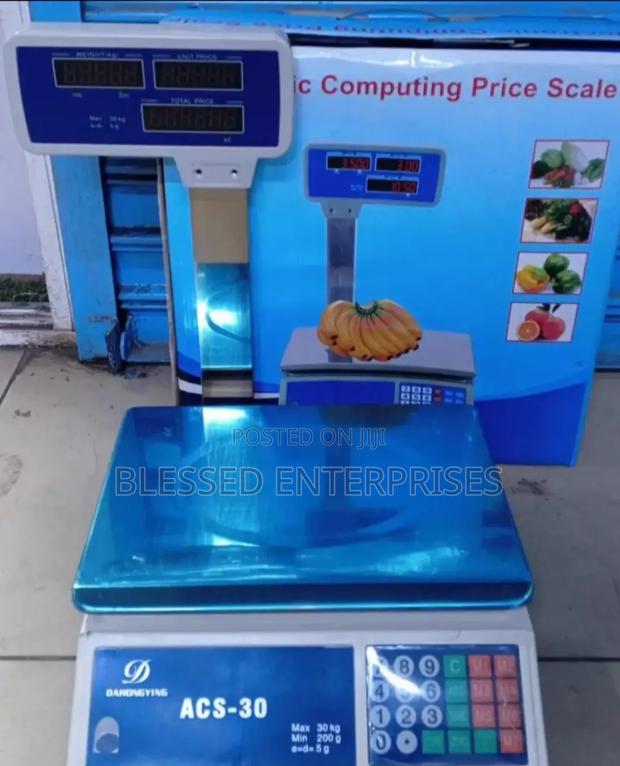 Professional Digital Computing Banana Weighing Scale 30kg - main view