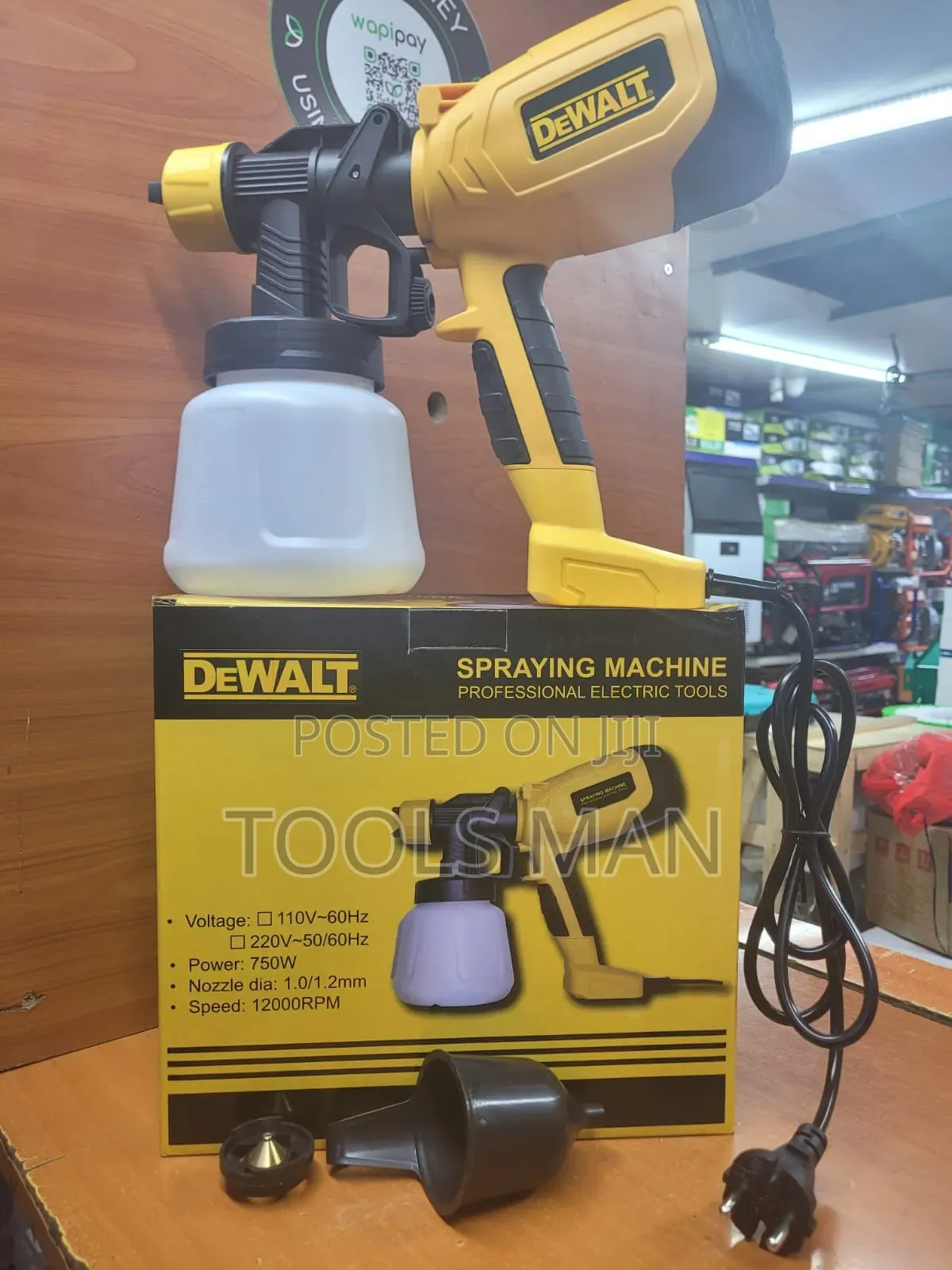 Spray Gun. Dewalt 750w Spraying Machine