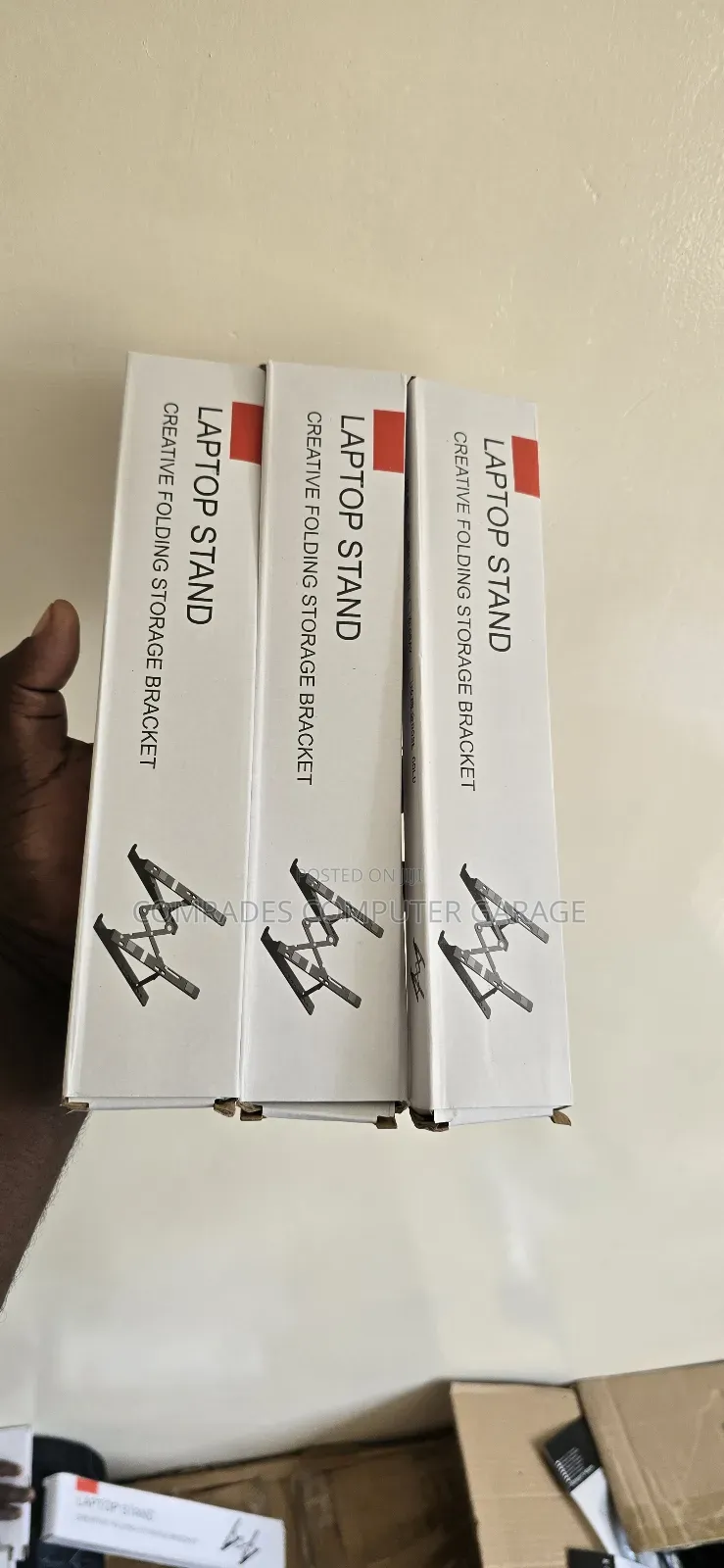 Aluminium Folding Storage Laptop Stand.