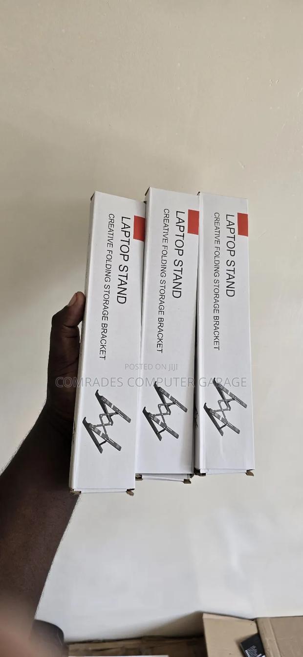 Aluminium Folding Storage Laptop Stand. - thumbnail 3