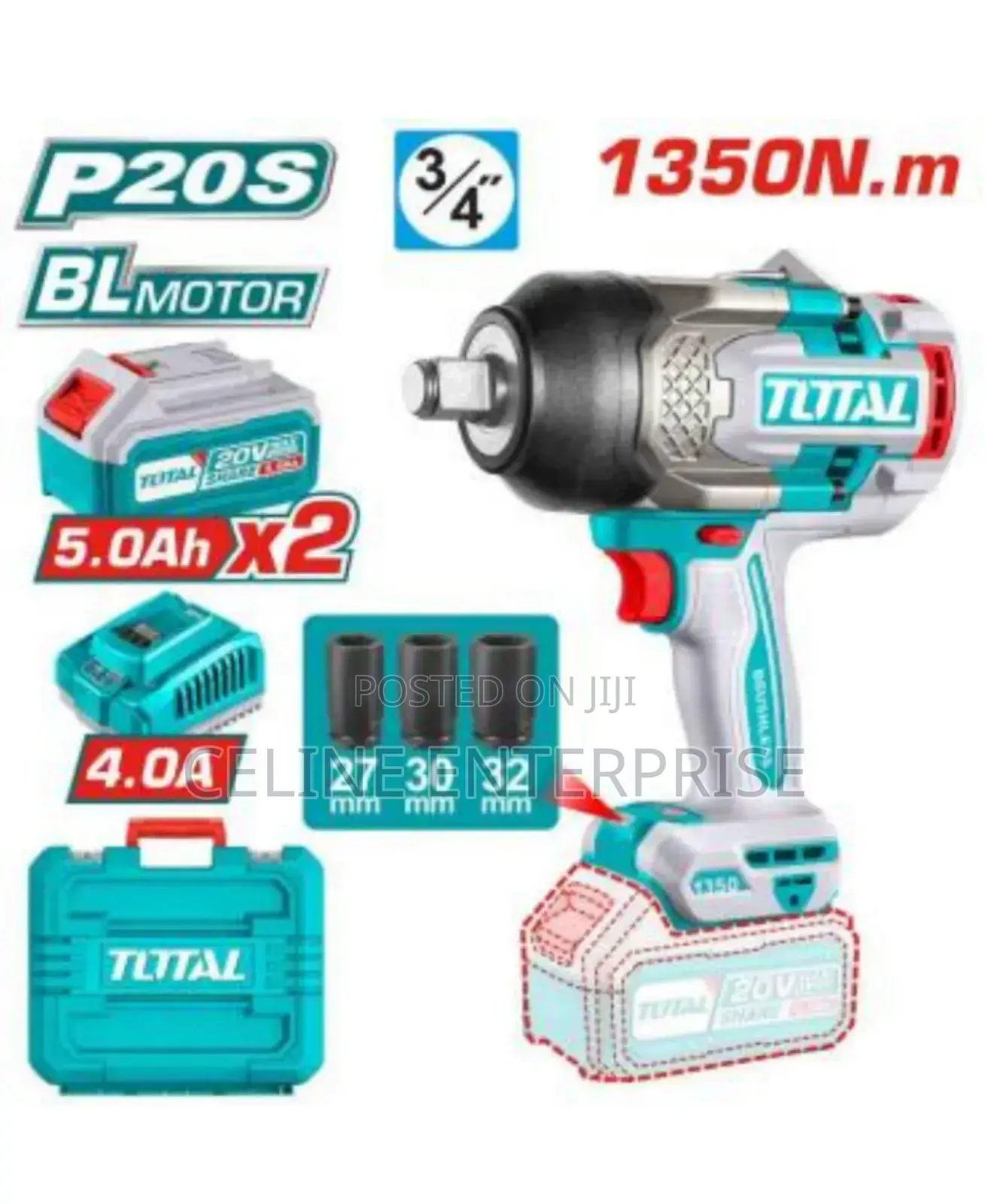 Cordless Impact 
Wrench