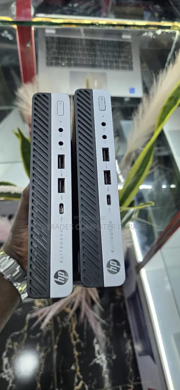 Desktop Computer HP EliteDesk 800 G4 8GB Intel Core I7 SSD 256GB - thumbnail 3