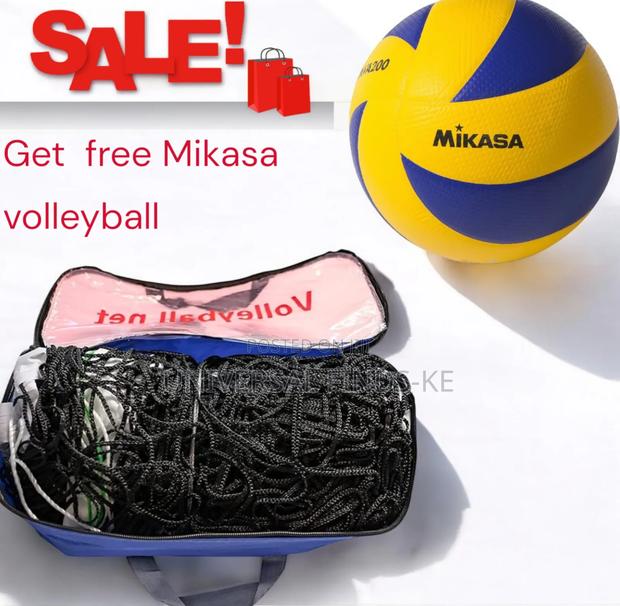 Volleyball Net +Free Mikasa Volleyball