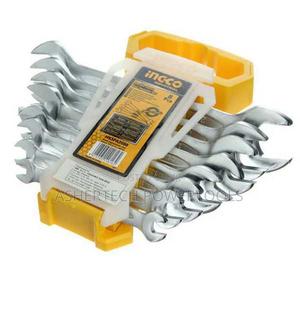 Ingco Hkspa2088 8pcs Double Open End Spanner Set - thumbnail 2