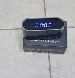 Home Surveillance Table Clock Camera