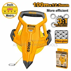 Ingco Hfmt83100 Fibreglass Measuring Tape