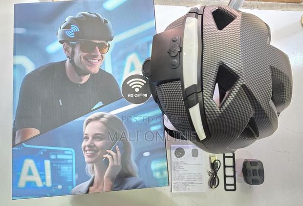 Smart Ai Bike Helmet With Bluetooth Speakers Remote Control