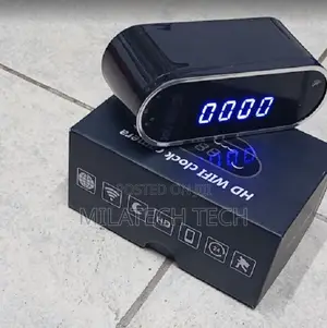Wifi Table Clock Camera Hidden Spy Camera W.000