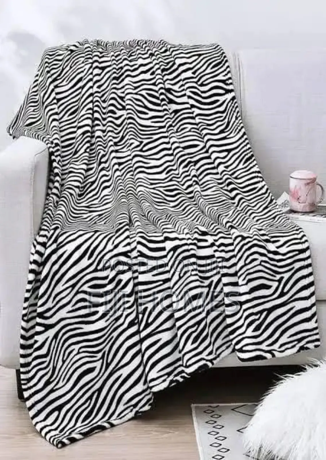 Coral Fleece Throw Blanket | 6×6 | Warm Cozy
