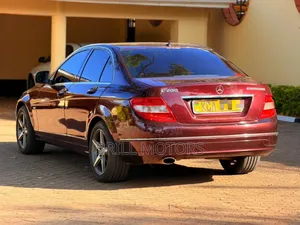 Mercedes-Benz C200 2007 Burgundy