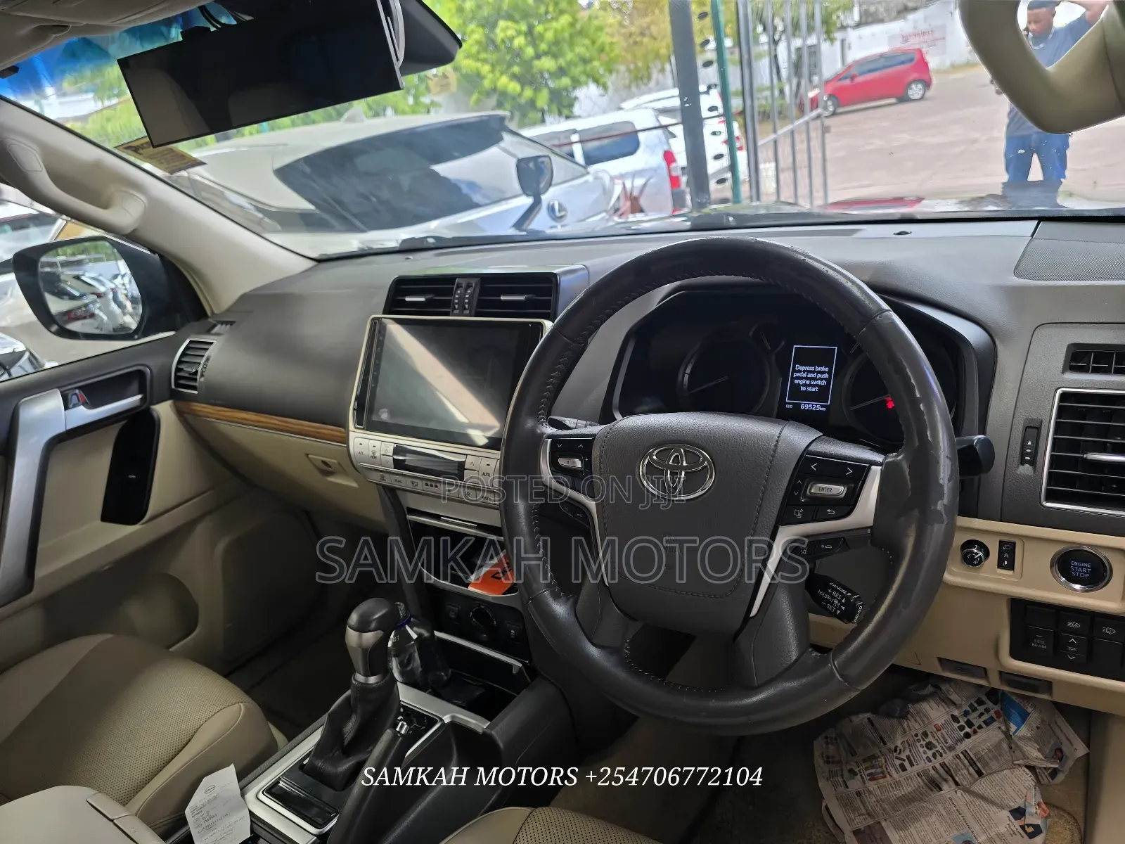 Toyota Land Cruiser Prado 2018 Black