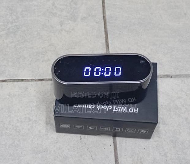 Wireless Digital Clock Camera 1080p Audio Enabled - main view