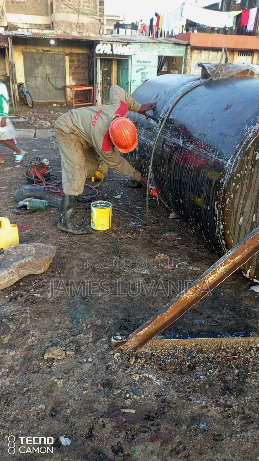 Underground and Aboveground Fuel Storage Tanks Fabrication and Repairs