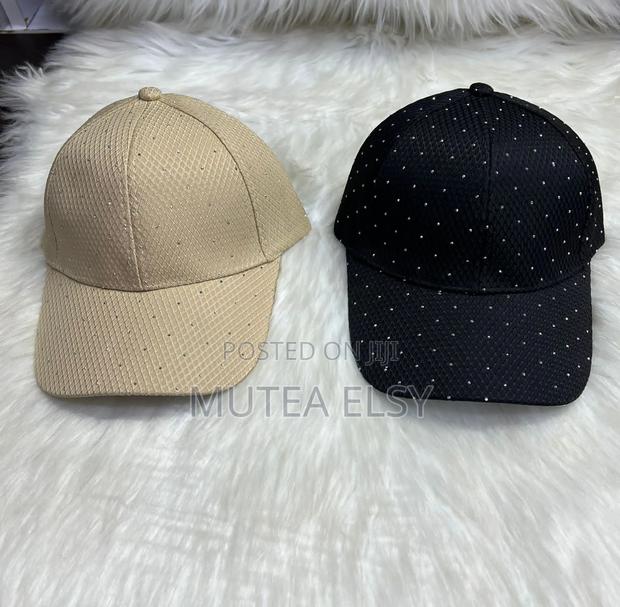 Black,Cream White Spring Caps - thumbnail 2