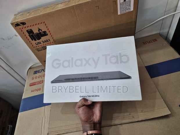 New Samsung Galaxy Tab S8 Ultra 256 GB Black - main view