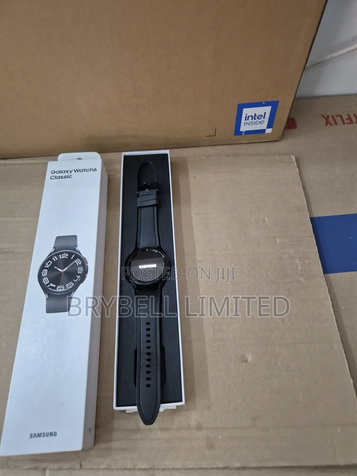 Open Box Samsung Galaxy Watch 6 Classic Open Box Black