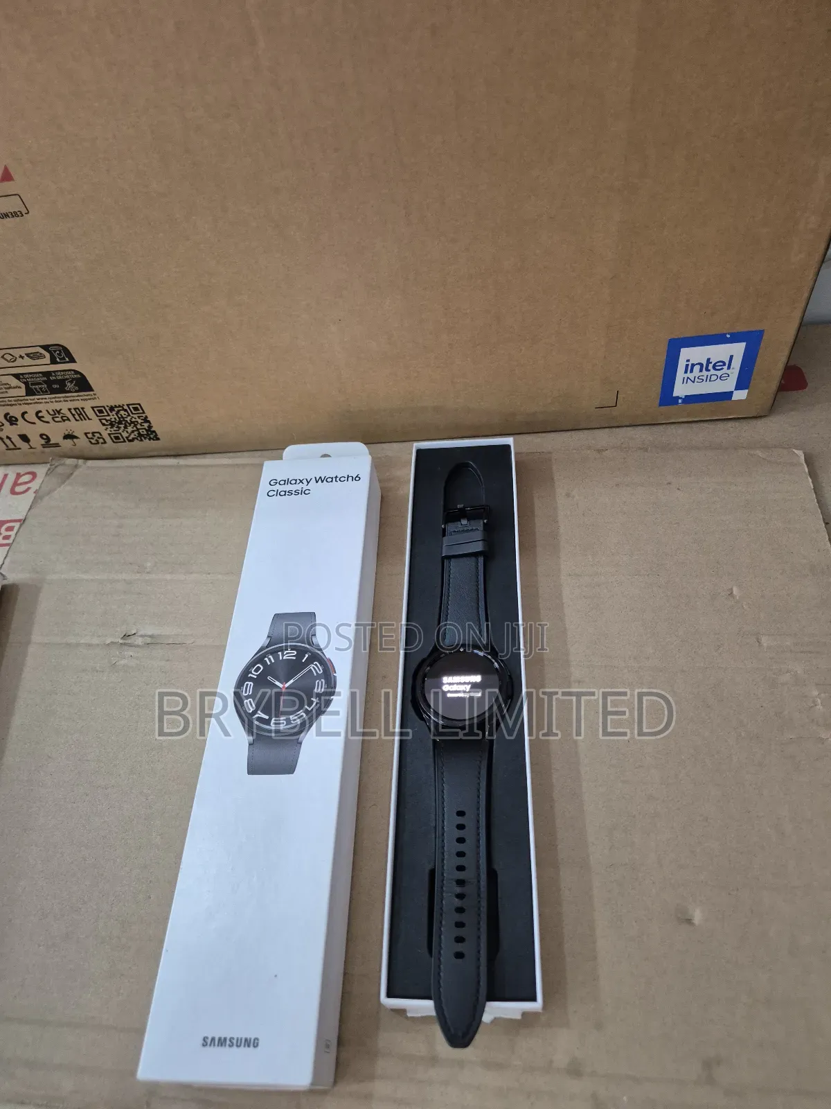 Open Box Samsung Galaxy Watch 6 Classic Open Box Black