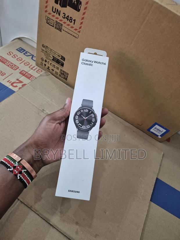 Open Box Samsung Galaxy Watch 6 Classic Open Box Black - main view