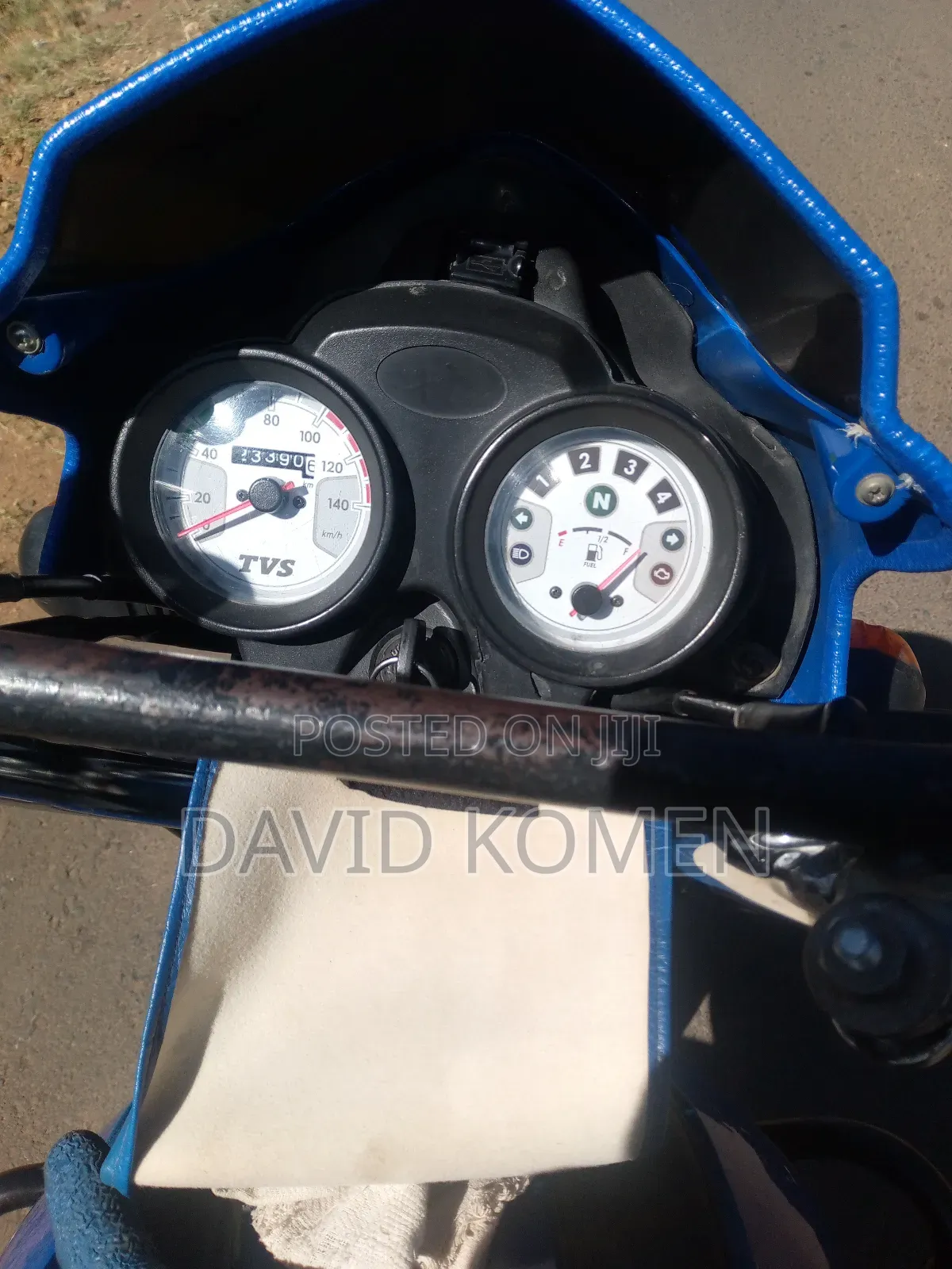 TVS HLX Plus ES 2023 Blue
