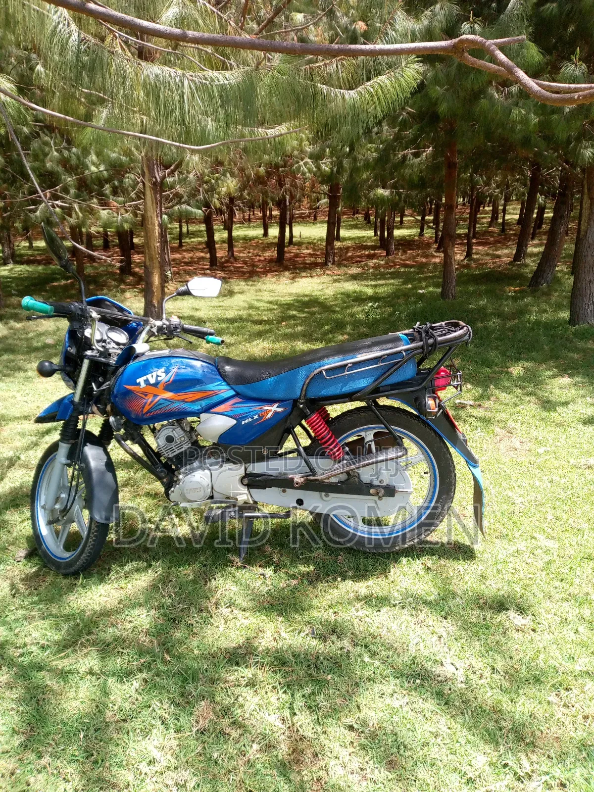 TVS HLX Plus ES 2023 Blue