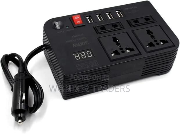 Car Power Inverter
*Dc 12v to 220v Ac Converter
*Led Display
