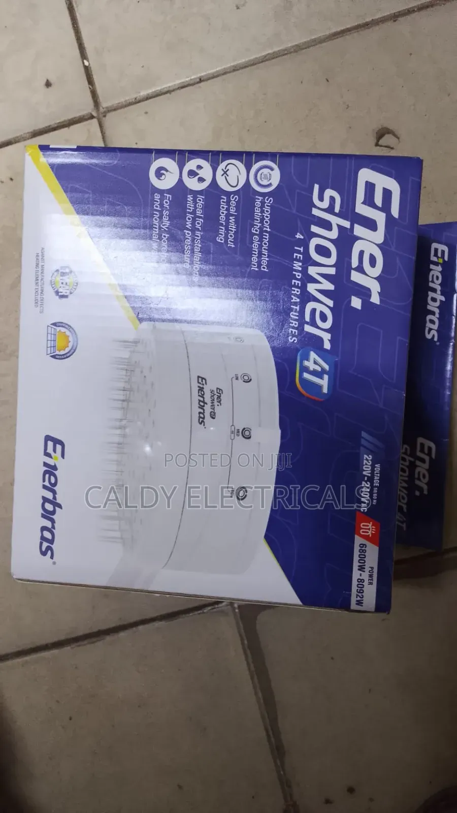 Enerbras Enershower 4t Instant Shower Head Heater