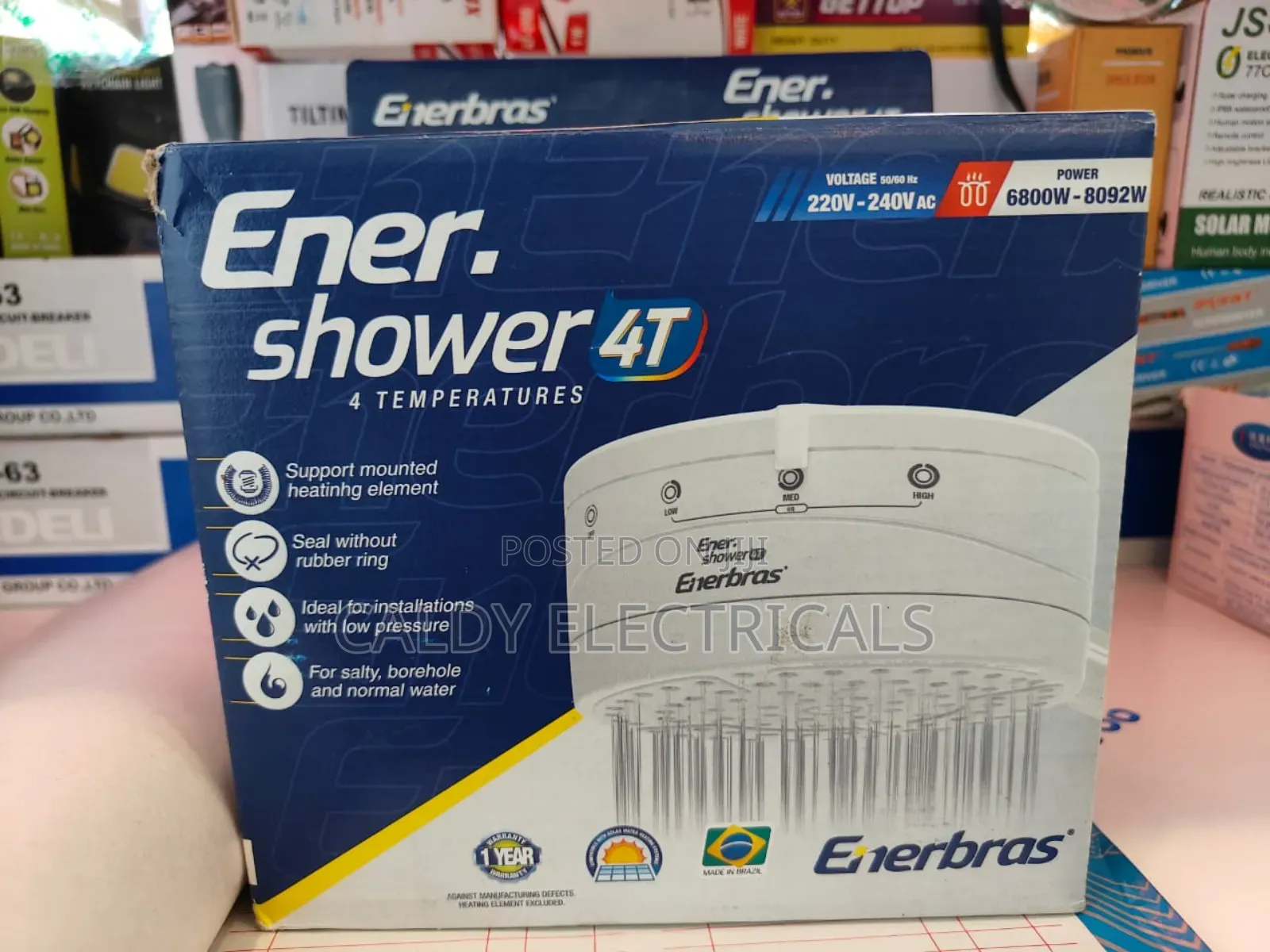 4tenershower Instant Shower Head H5tf