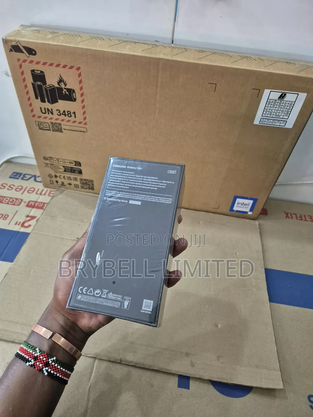 New Samsung Galaxy S10 Plus 128 GB Black