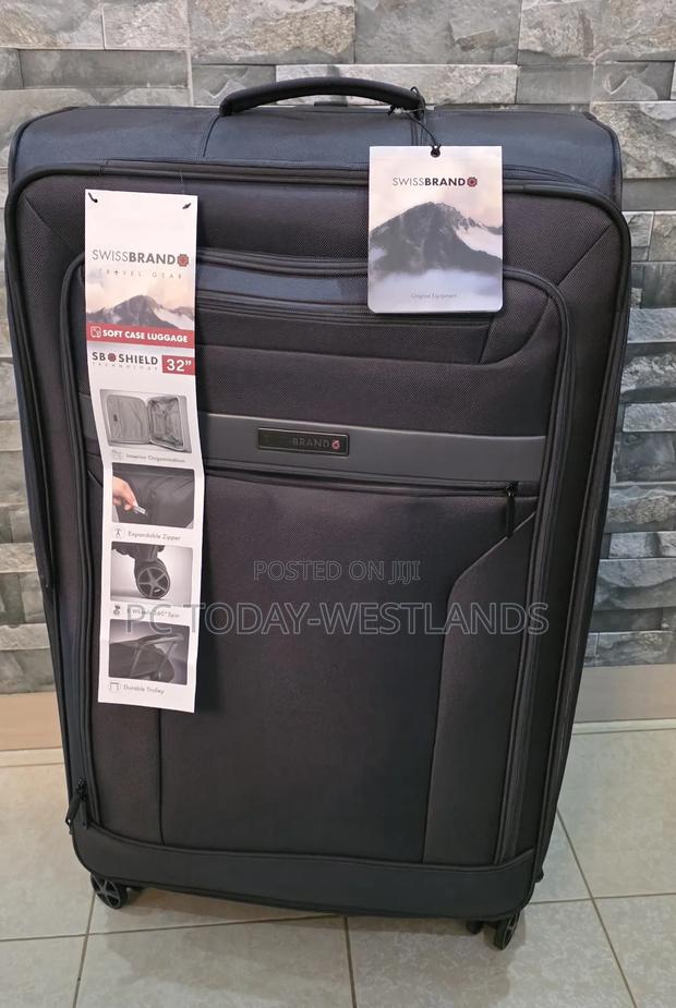 Swiss Brand 32" Soft Luggage 360 Wheels