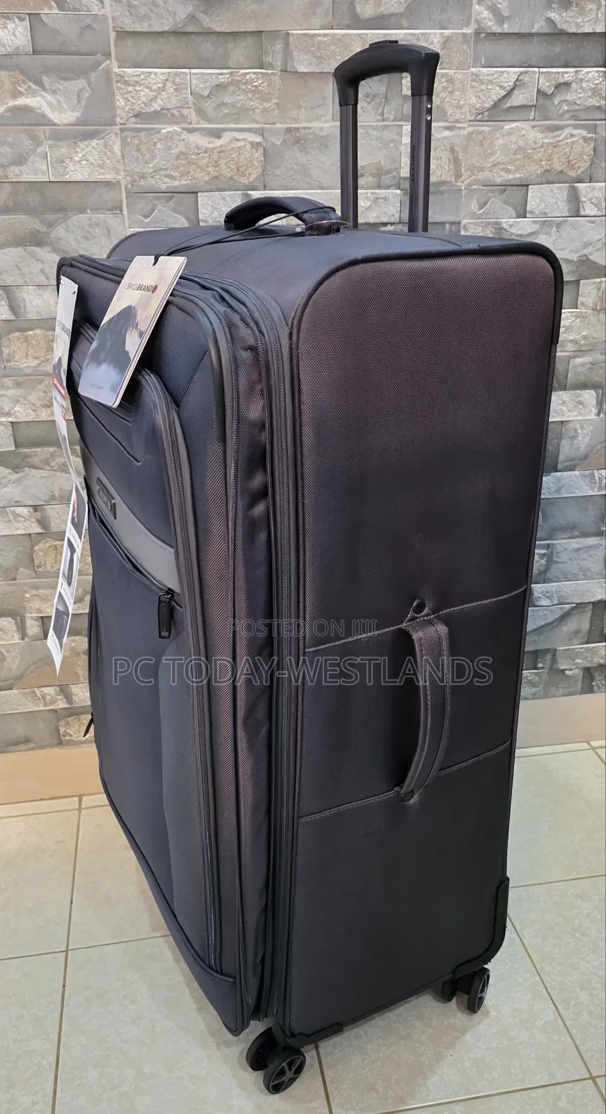 Swiss Brand 32" Soft Luggage 360 Wheels