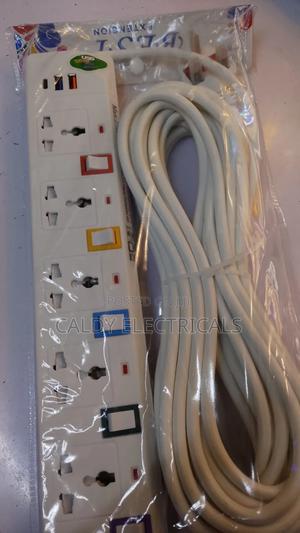 5 Way Universal Power Extension Socket With Usb
