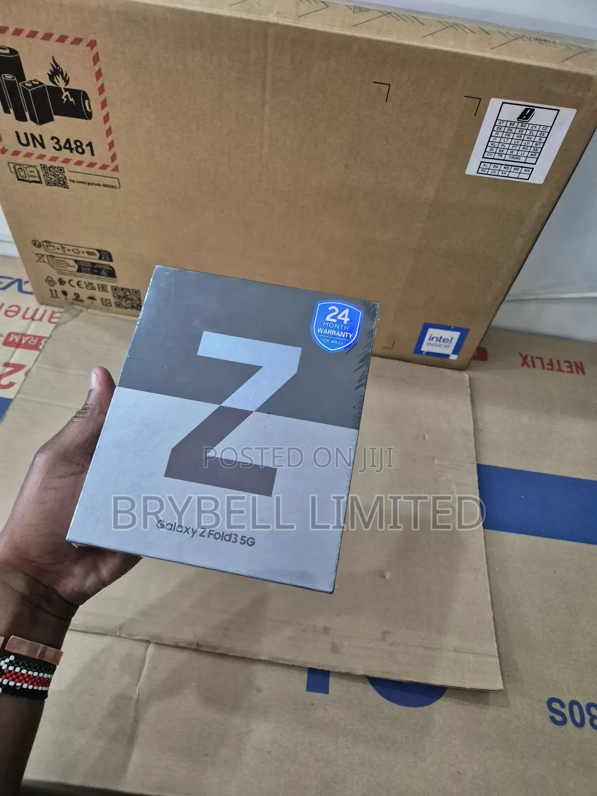 New Samsung Galaxy Z Fold3 5G 256 GB Black