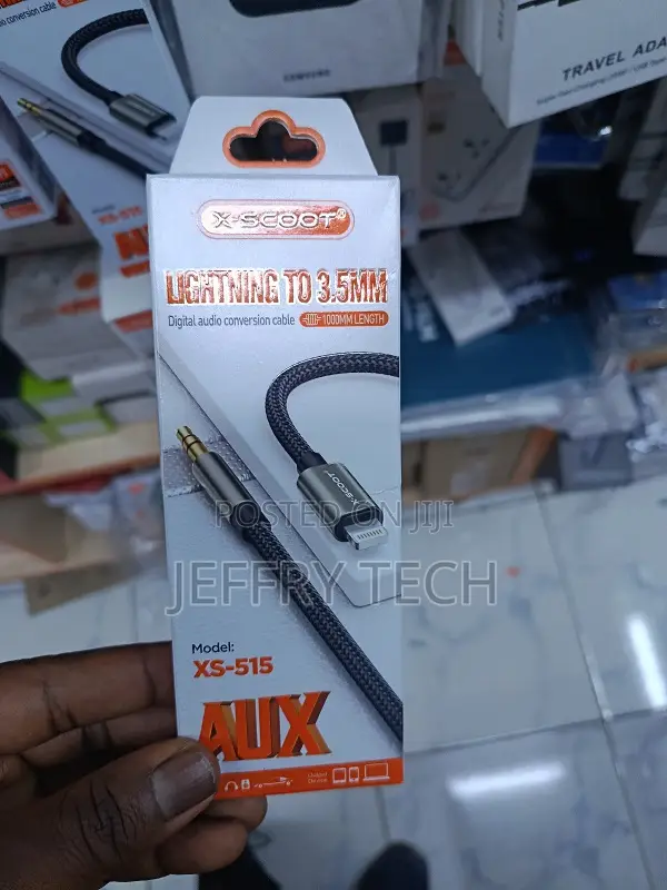 X-Scoot Lightning to Aux Adapter Cable for All iPhones - Headphone Co