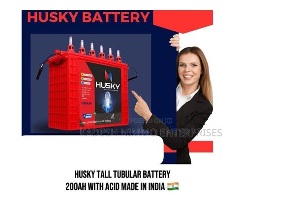 Husky 200ah Solar Battery (Tall Tubular) - main view