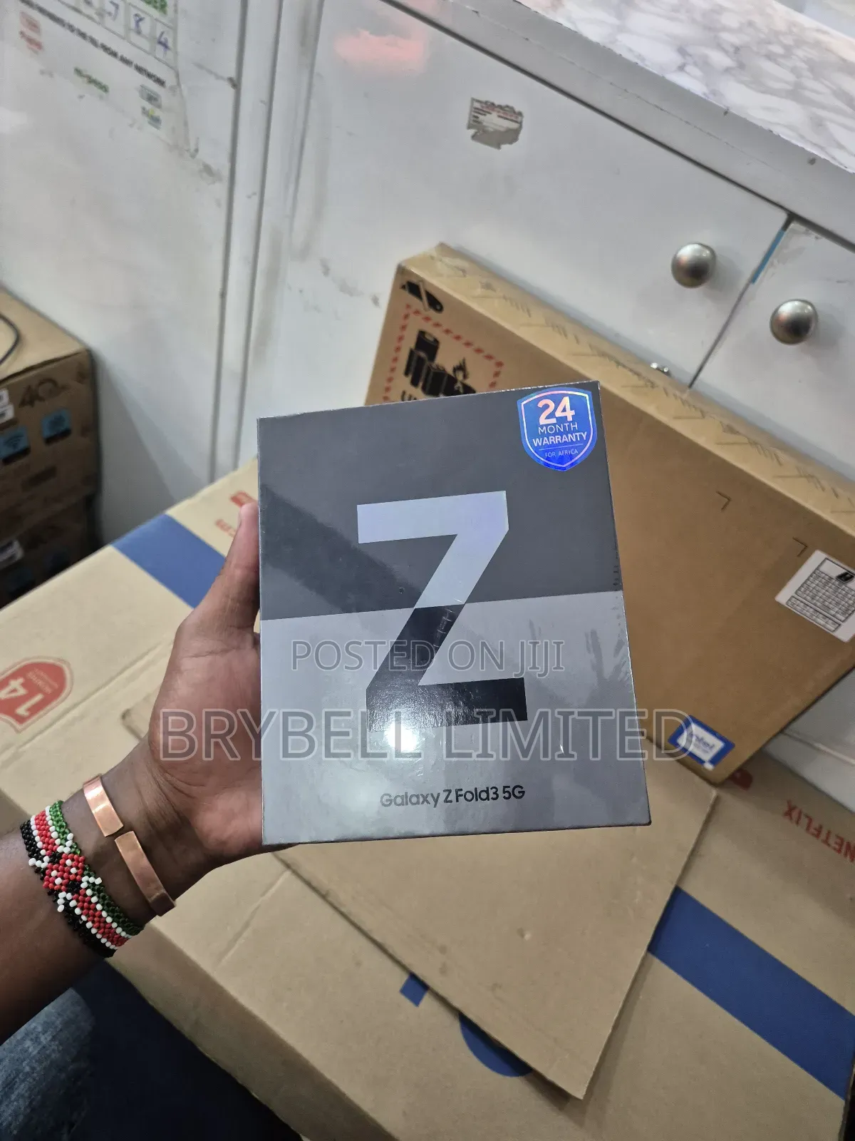 New Samsung Galaxy Z Fold3 5G 512 GB Blue