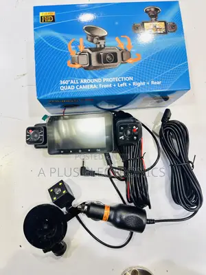S22 4 Lens Dash Camera – 360° View Night Vision System