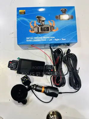 S22 4 Lens Dash Camera – Smart Vehicle Safety Camera