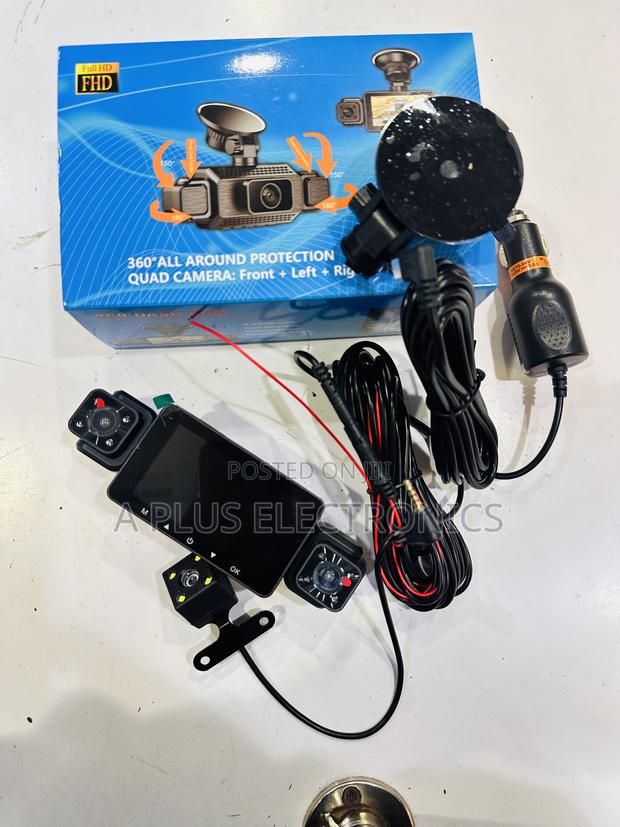 S22 4 Lens Dash Camera – All-Around Car Recording System - thumbnail 2