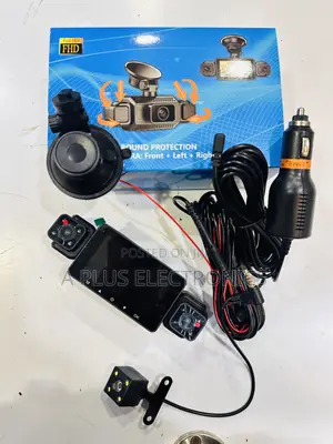 S22 4 Lens Dash Camera – Front Rear Car Security Cam