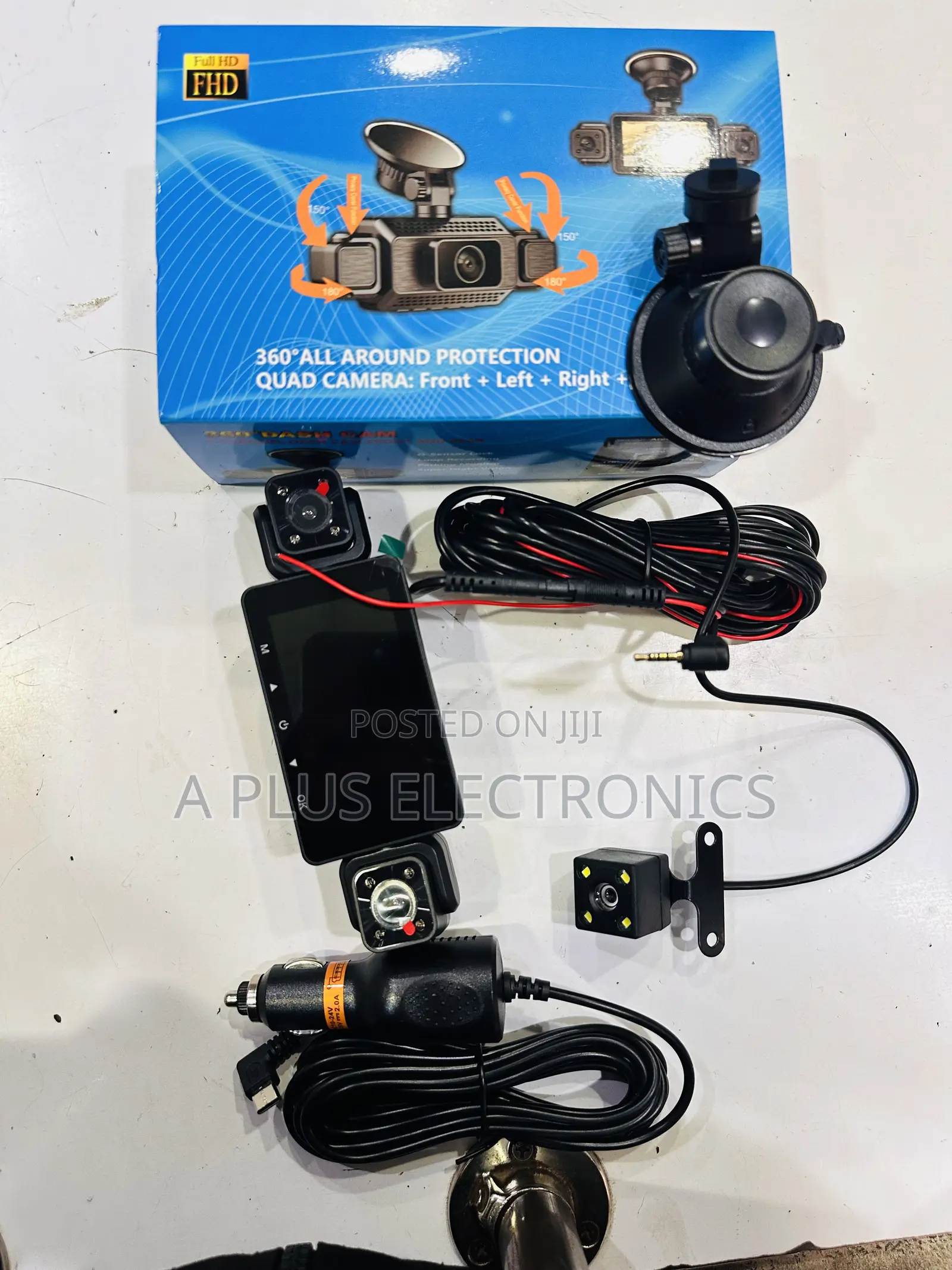 S22 4 Lens Dash Camera – Parking Driving Protection Camera