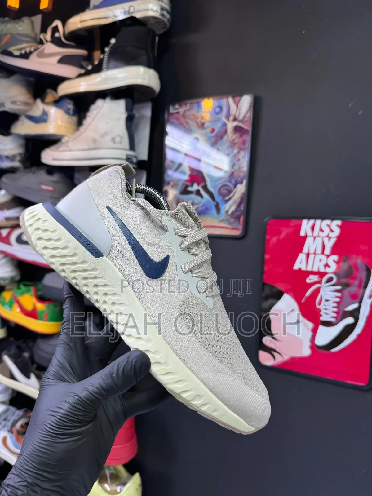 Nike Epic React Flyknit 2 Running Shoes in the "Vast Grey