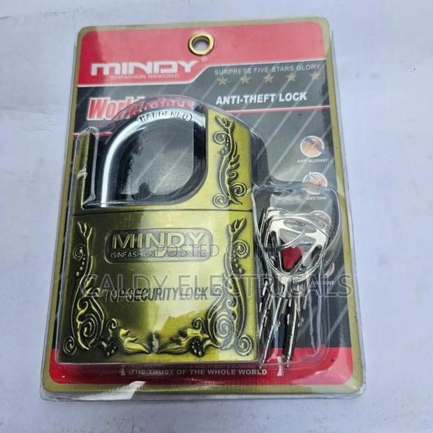 Quality 70mm Mindy World Class Anti-theft Padlock Htrd
