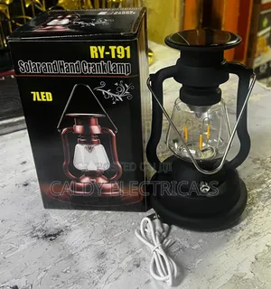 Vintage Rechargeable Portable Solar Lantern Light Fr4
