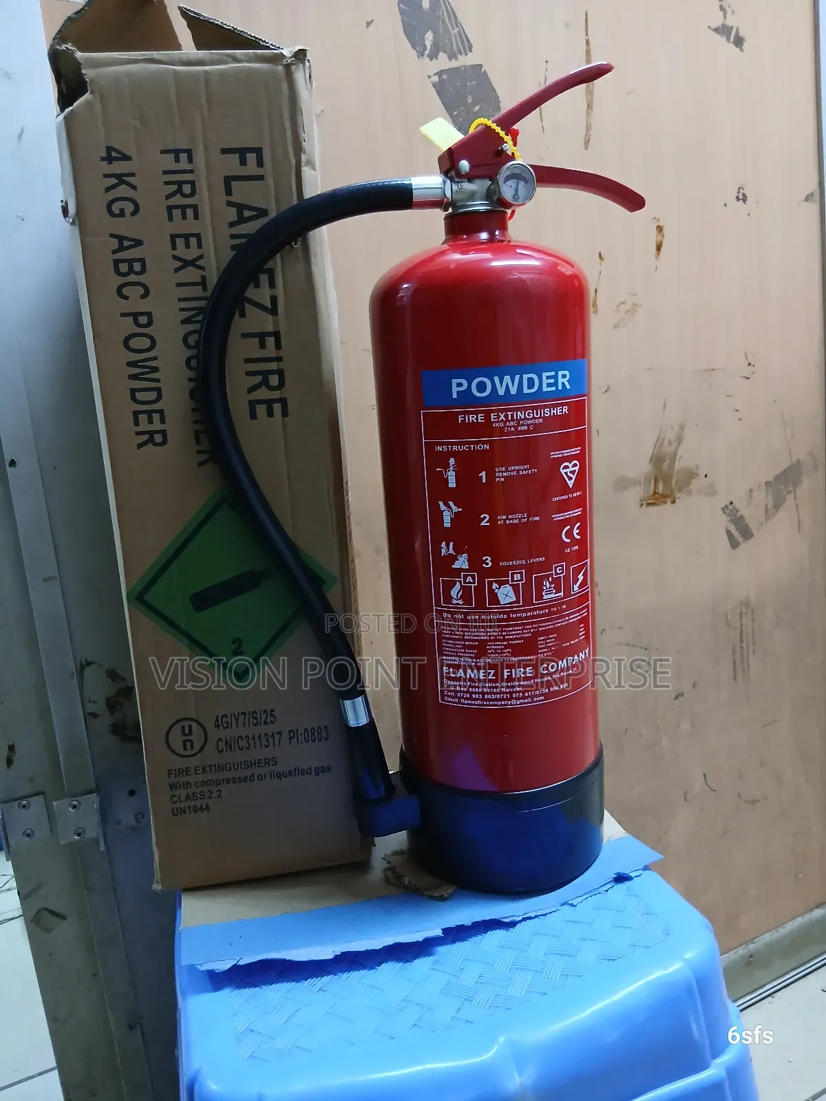 Fire Extinguisher Dry Powder 4kg
