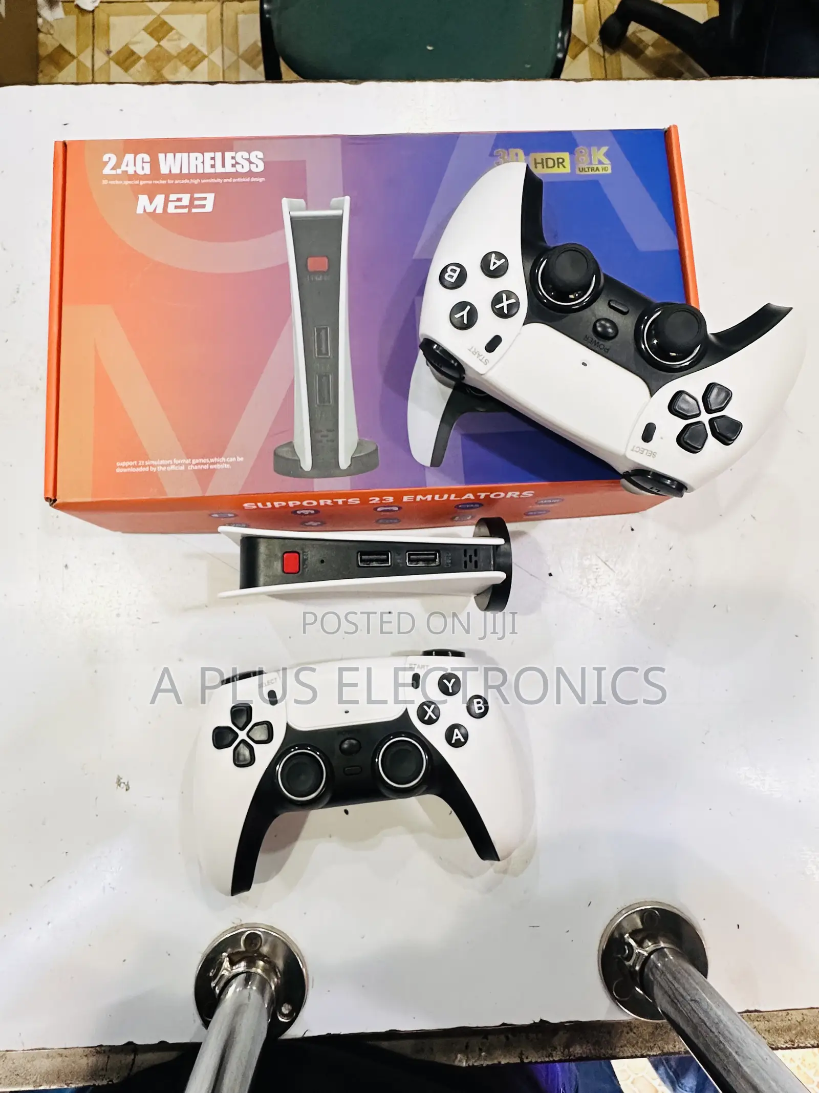 M23 Game Pad (3d Games) Powerful Mini Console With Games