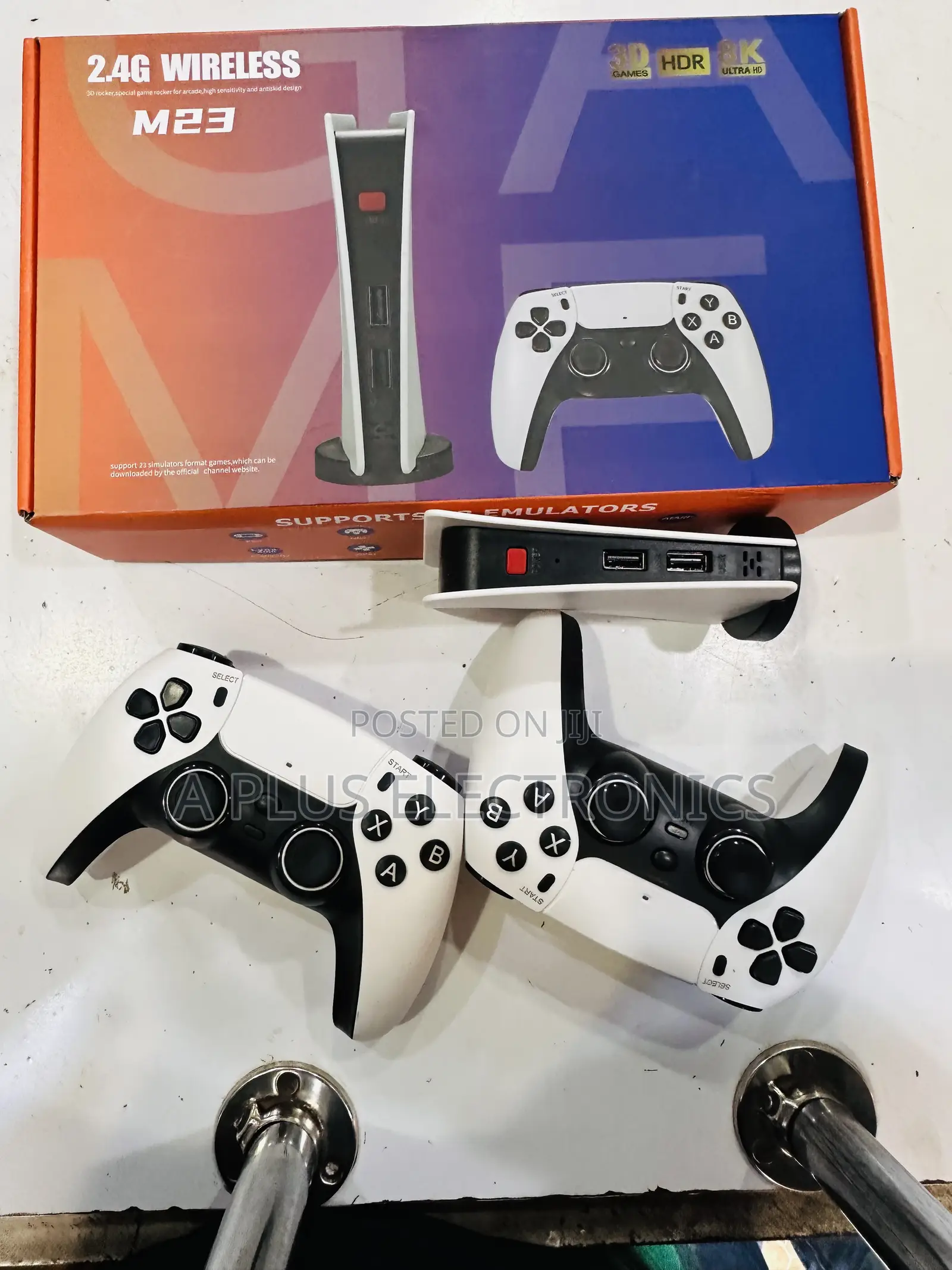 M23 Game Pad (3d Games) Powerful Mini Console With Games